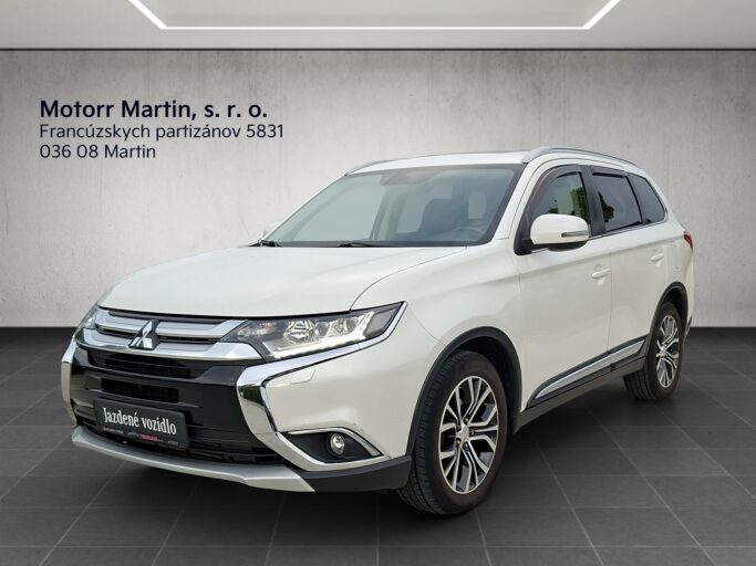 Mitsubishi Outlander 2.2 DI-D, 4×4, 7 miest, 1. majiteľ, automat